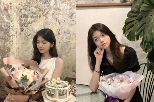 Chàng trai nổi bật gần gũi với cô gái hấp dẫn